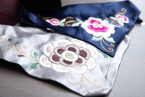 Textile, Fashion accessory, Embroidery, Sleeve, 